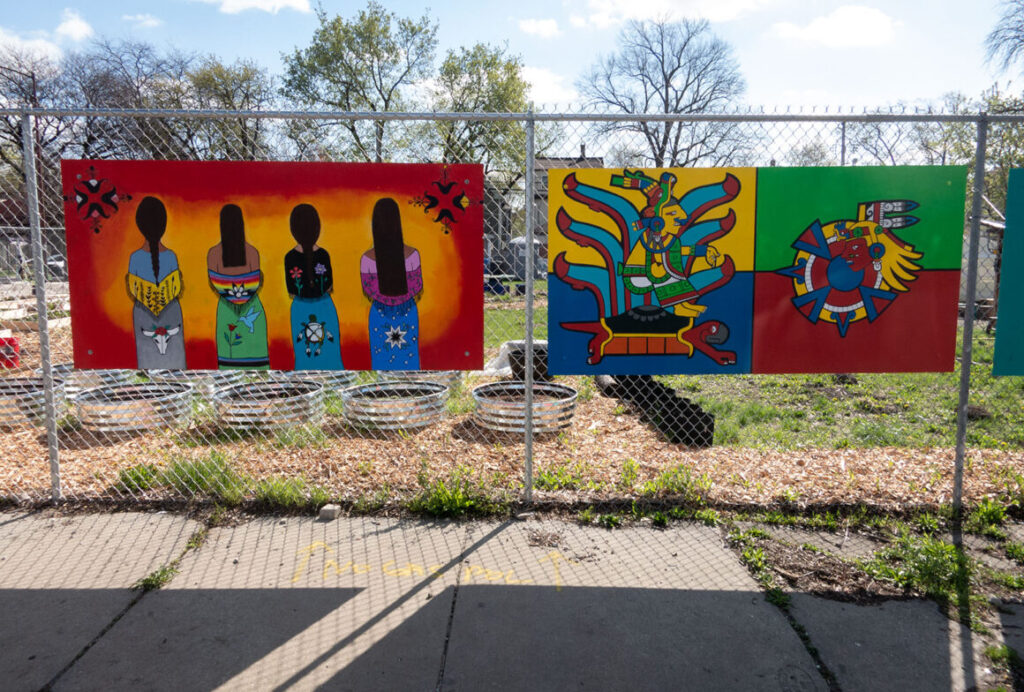 First Nations Native American Garden Chi-Nations Chicago Community Indigenous First Nations Outdoor Gallery 2020