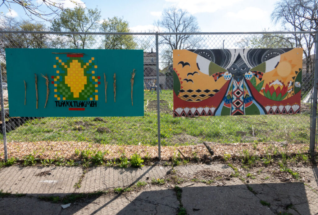 First Nations Native American Garden Chi-Nations Chicago Community Indigenous First Nations Outdoor Gallery 2020